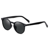 Round Frame Polarized Sunglasses For Men